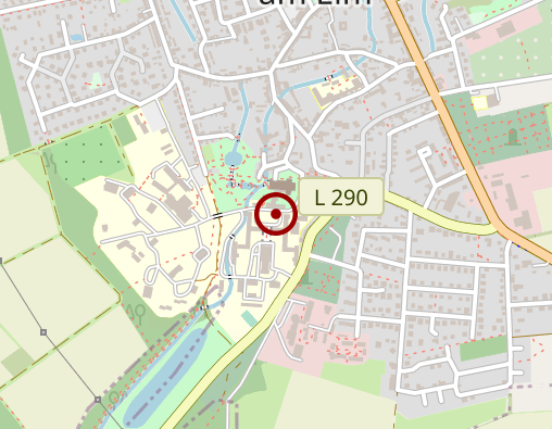 Karte: AWO Psychiatriezentrum