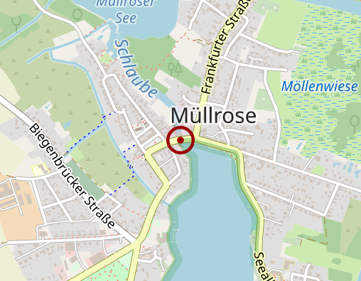 Karte: Bestattungshaus Schlaubetal