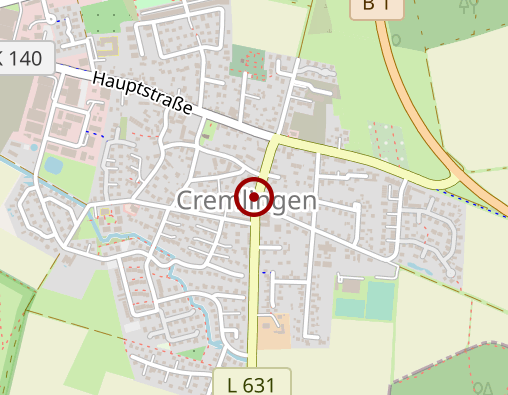 Karte: Diakoniestation Braunschweig gGmbH -Filiale Cremlingen-Lehre