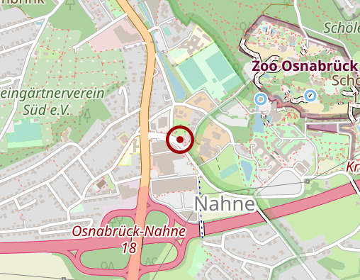 Karte: Deutsches Rotes Kreuz, Rettungsdienst im Landkreis Os e.V. Verwaltung