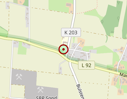 Karte: Seniorenheim Wiehengebirgshof Landwehrmeyer Betriebs-GmbH