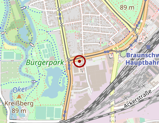 Karte: THERA TRAIN Reha & Rückenzentrum