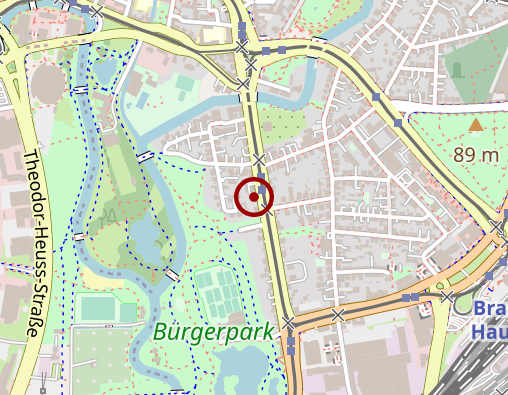 Karte: Schmich-Wörffel, Schmich, Buchwald-Lorenz