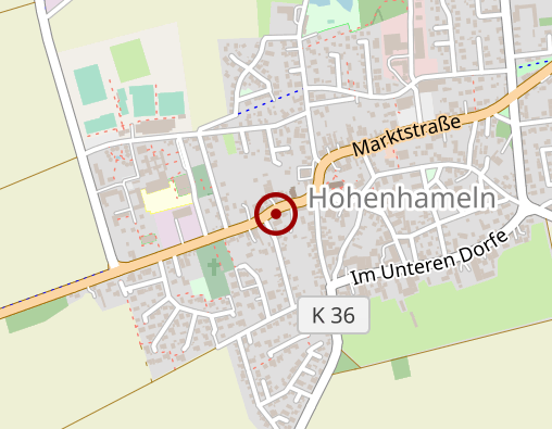 Karte: Podologie/Fusspflegepraxis Axmann