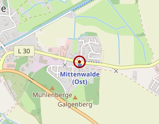 Karte: Tagespflege + Pflegedienst Kehle GmbH