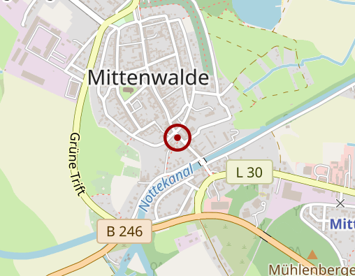 Karte: Seniorenzentrum Mittenwalde