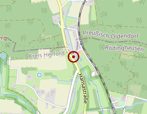 Karte: ambulante Pflege von hier