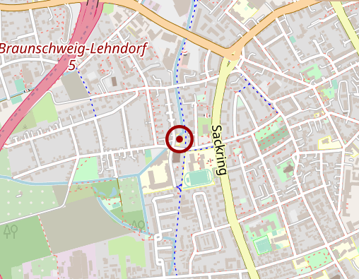 Karte: Beratungsstelle Achtung Leben