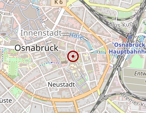 Karte: Alzheimer Gesellschaft Osnabrück e. V. Selbsthilfe Demenz