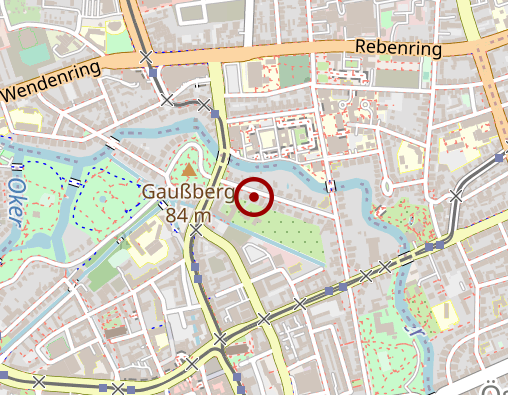 Karte: rubera Naturmedizinisches Therapiezentrum Braunschweig. Heilpraktikerinnen Baars&Buchleither