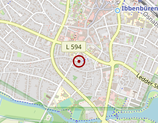 Karte: DRK Bürgerservice Tecklenburger Land gGmbH