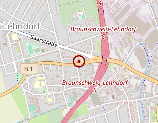 Karte: Senioren-Pflegeheim Alt-Lehndorf GmbH DOREAFAMILIE Braunschweig Alt-Lehndorf