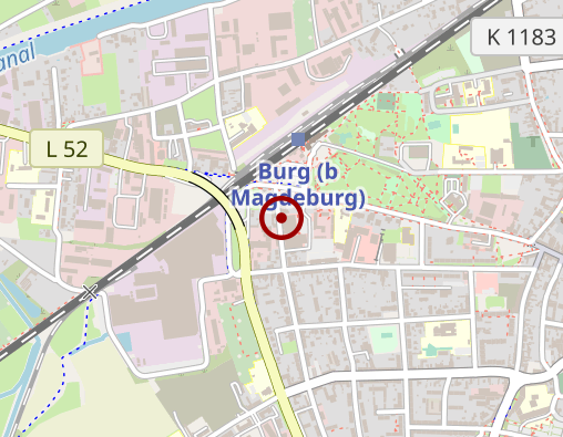 Karte: Sanitätshaus Burg GmbH