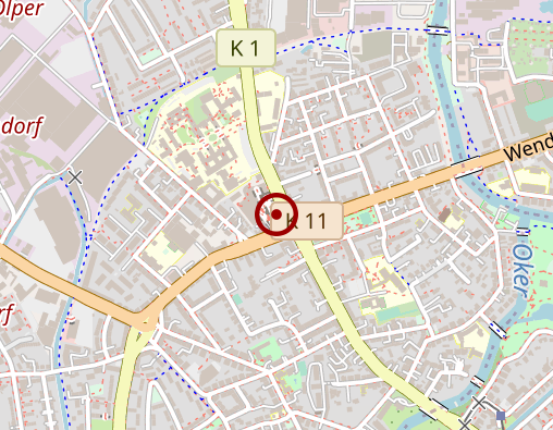 Karte: Brecht-Schaumburg P.