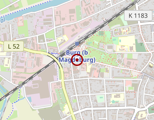 Karte: DRK Regionalverband Magdeburg-Jerichower Land e.V. "Wohnen & Pflege Pro Leben"