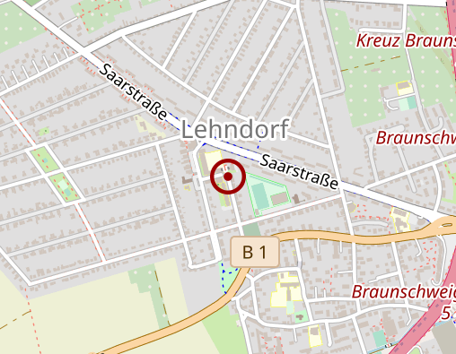 Karte: Stiftung St. Thomaehof - Nachbarschaftshilfe in den Rosennäckern