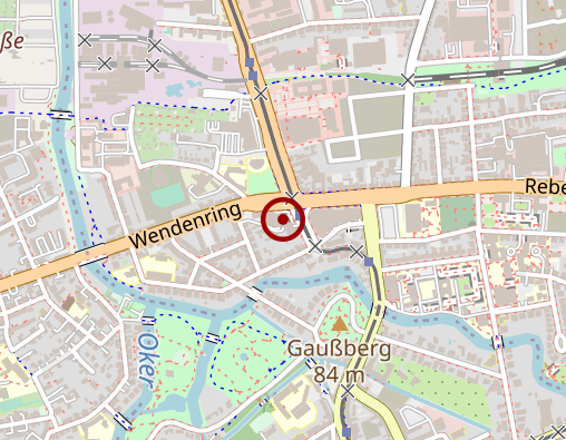 Karte: Gauß Apotheke