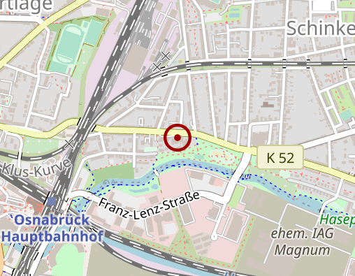 Karte: Diakonische Altenhilfe des Ev.-luth. Kirchenkreises Osnabrück gGmbH Haus Schinkel