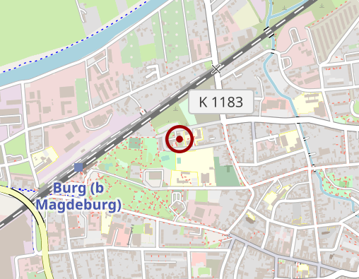 Karte: Cornelius-Werk Diakonische Hilfen gGmbH Tagestreff Fortunatus - Tagespflege