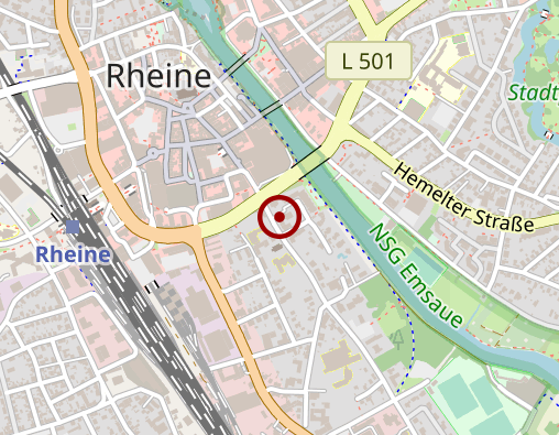 Karte: Schwangerschaftskonfliktberatung Kreis Steinfurt