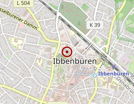 Karte: Ambulanter Pflegedienst Mathias Pflege GmbH Ibbenbüren/Rheine