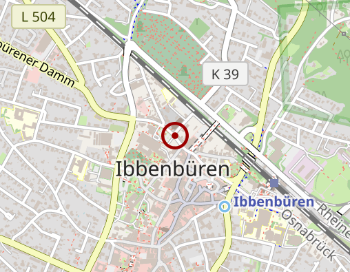 Karte: Vosseberg u. Milke