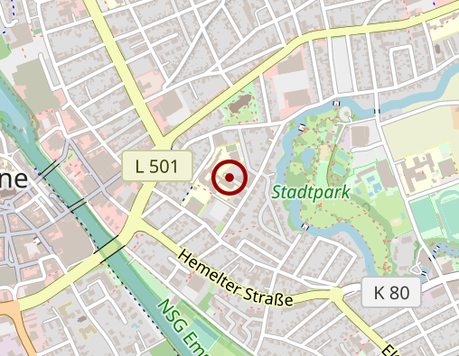 Karte: Diakoniestation Rheine