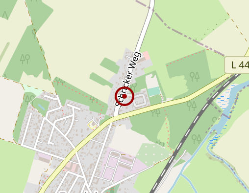 Karte: Johanniter-Unfall-Hilfe e.V., RV Magdeburg/Börde/Harz, Ambulanter Pflegedienst Angern