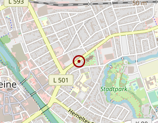 Karte: Hopster Beerdigungsinstitut