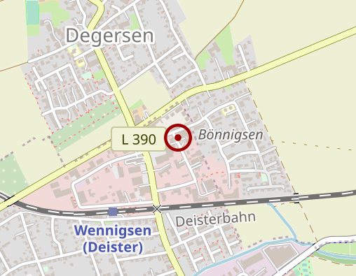 Karte: Mietwagen Service am Deister