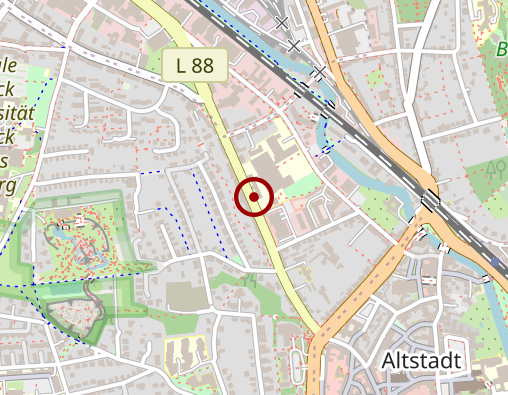 Karte: osnabrücker Werkstätten gGmbH