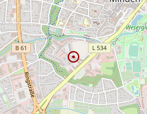 Karte: MediCare Pflegeeinrichtung GmbH "Seniorenresidenz Simeonsglacis"