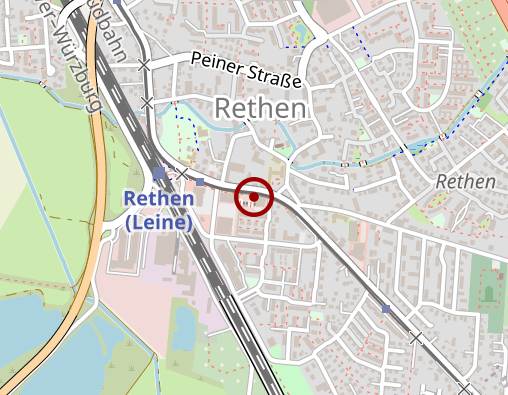 Karte: Rethen am Marktzentrum