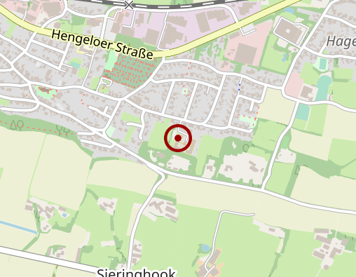 Karte: Diakonischer Dienst gGmbH Langzeitpflegeeinrichtung Diakonisches Pflegezentrum Gildehaus