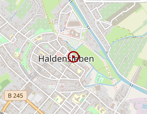 Karte: Johanniter-Unfall-Hilfe e.V RV Magdeburg/Börde/Harz Amb. Pflegedienst Haldensleben