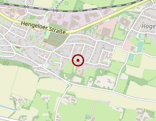 Karte: Diakonischer Dienst gGmbH Ambulante Pflege Gildehaus SGB V und XI