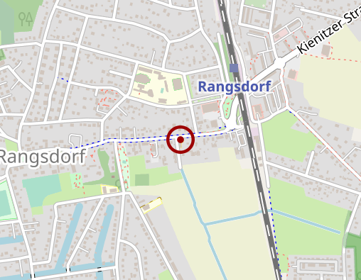 Karte: ASB-Sozialstation Rangsdorf