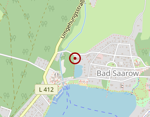 Karte: Schwangerenkurheim der AWO Haus an der Sonne