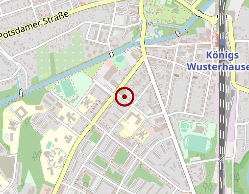 Karte: Radomski Andreas Taxi-Kurier u. Krankenfahrten