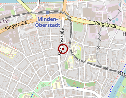 Karte: Arbeiterwohlfahrt Heim der offenen Tür