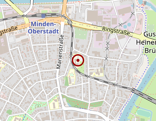 Karte: Chirurgische Innenstadtklinik Minden GmbH & CO.KG