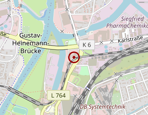 Karte: Albert-Clos-Werkstätten