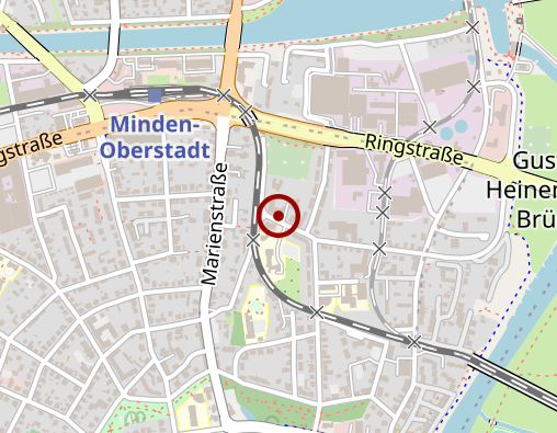 Karte: Ambulanter Pflegedienst carpe Diem Minden