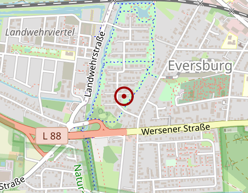 Karte: Seniorenzentrum Eversburg