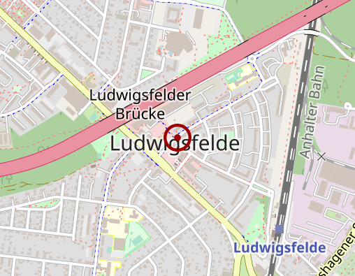 Karte: Sabelus XXL Apotheke Ludwigsfelde