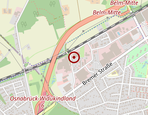 Karte: Matratzen-Platz-Belm