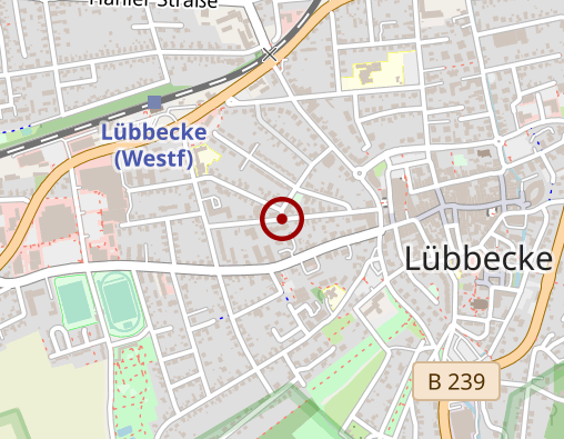 Karte: Lübbecke Betreutes Wohnen GmbH Tagespflege am Seniorenquartier Lübbecke