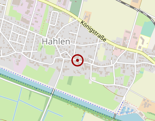 Karte: Ambulante Betreuung, Alltagsbegleitung Burchard
