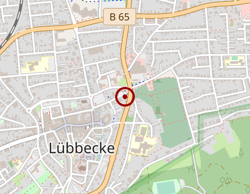 Karte: Ambulanter Pflegedienst im Wiehen