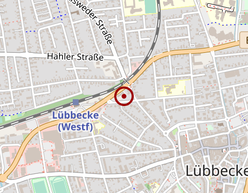 Karte: Sozialstation Lübbecke